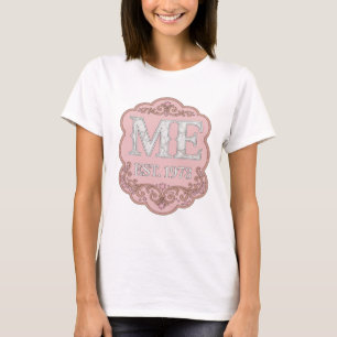 Catchy Gray ME EST 1973 Bold Design T-Shirt