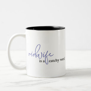 Catchy WOrd Two-Tone Coffee Mug