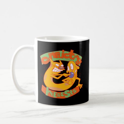 Catdog Conflicting Interests Coffee Mug