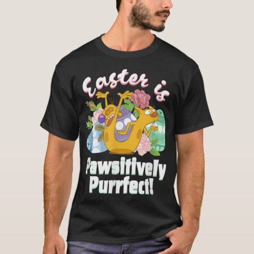 CatDog Easter Is Pawsitively Purrfect  T_Shirt