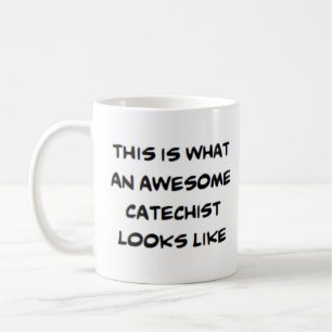 catechist, awesome coffee mug