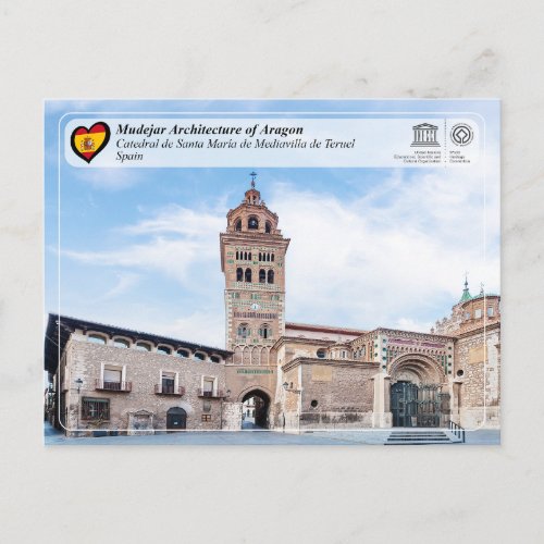Catedral de Santa Mara de Mediavilla de Teruel Postcard