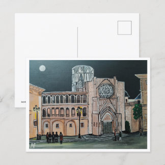 Catedral de Santa María Painting by Alfred Fox Postcard