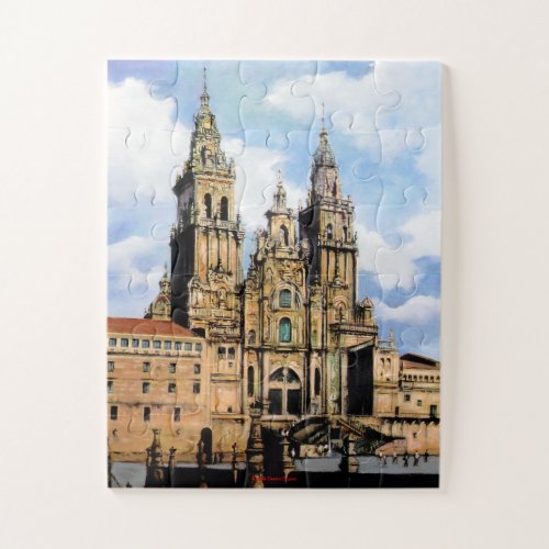 Catedral de Santiago de Compostela Jigsaw Puzzle