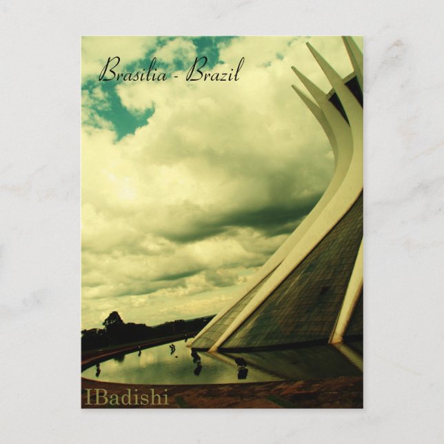 Catedral metropolitana, Brasilia - Brazil Postcard (Front)