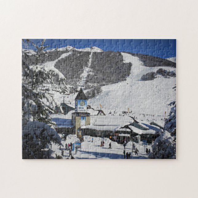 Catedral Ski Resort, Bariloche Argentina Jigsaw Puzzle (Horizontal)