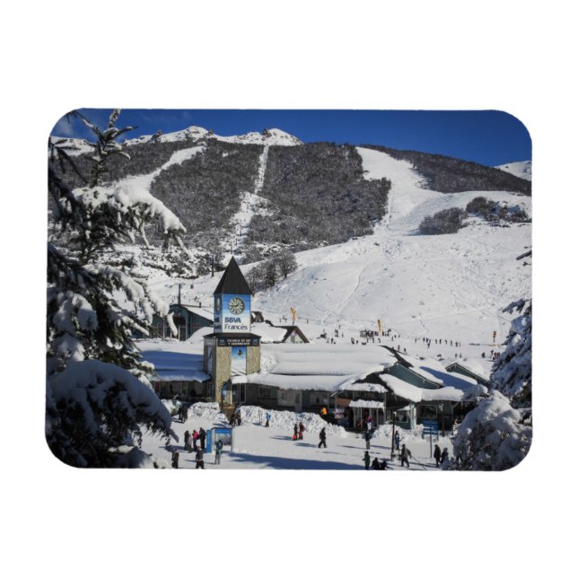 Catedral Ski Resort, Bariloche Argentina Magnet (Horizontal)