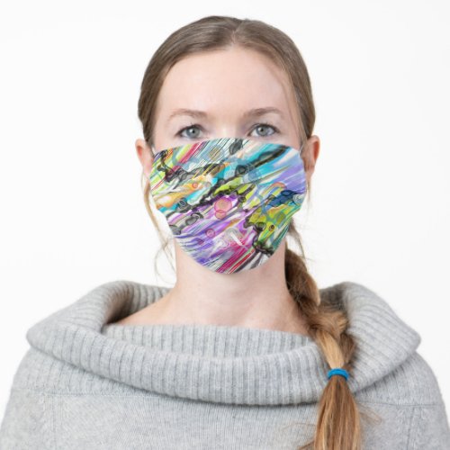 Category Fives Abstract Art Adult Cloth Face Mask
