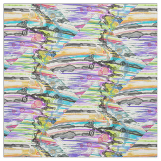 CATEGORY FIVES SWIRLING ABSTRACT ART DESIGN FABRIC