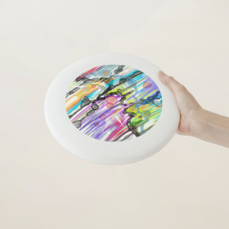 CATEGORY FIVES SWIRLING ABSTRACT ART DESIGN Wham-O FRISBEE
