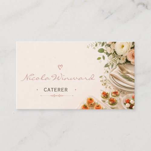 Caterer Business Card