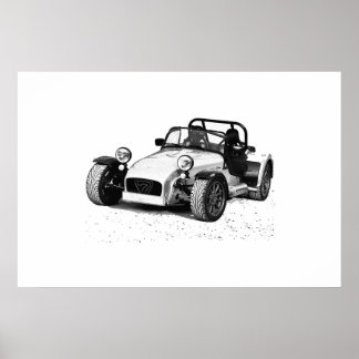 Caterham 07 poster