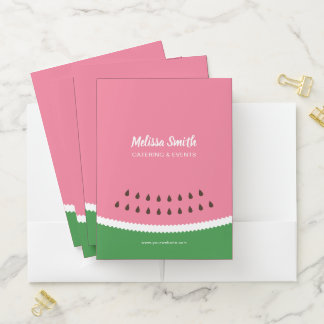 Catering and Event Planning Promotion Pocket Folder