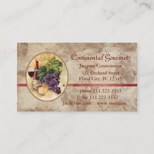 Catering Business Business Card