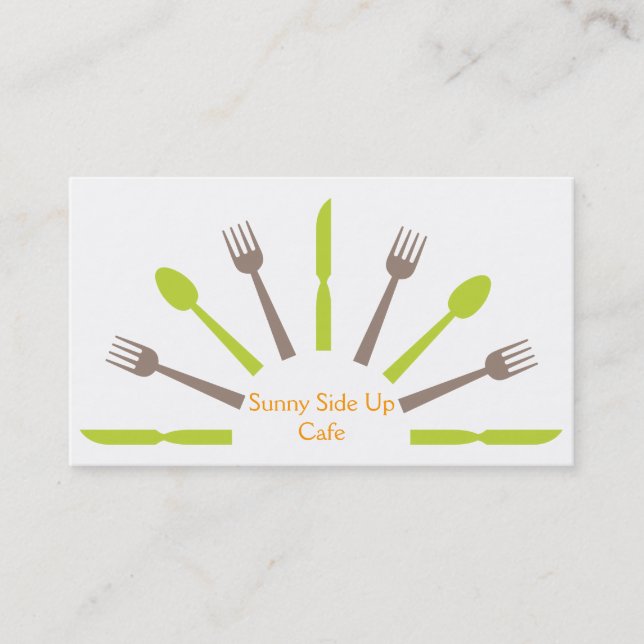 Catering business card (Front)