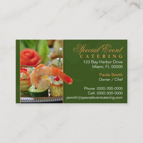 Catering Business Card