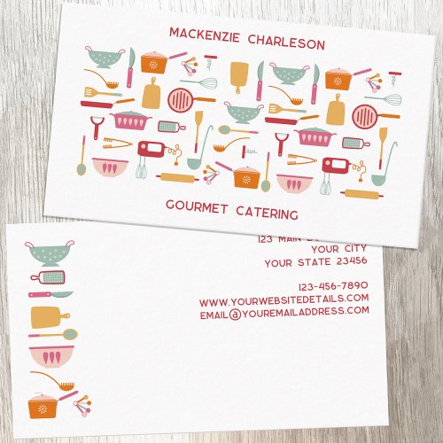 Catering Business Card