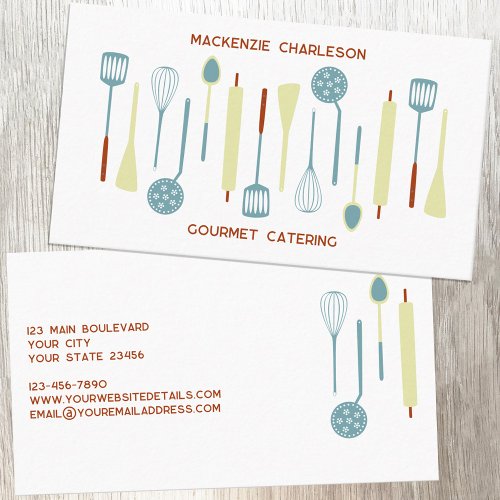 Catering Business Card