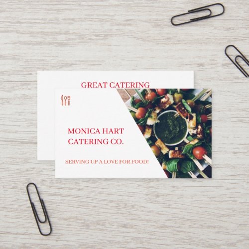 Catering Business Card