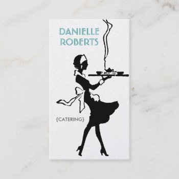 Catering Business Card by charmingink at Zazzle
