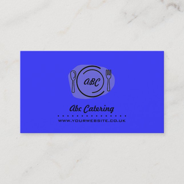 Catering Business Card v3 (Front)