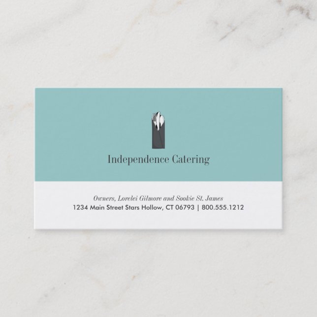 Catering Business Cards (Front)