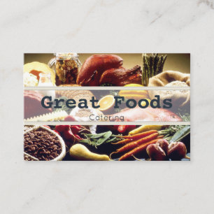 Catering business cards