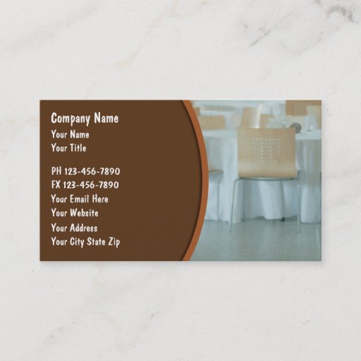 Customizable Catering Business Cards_2