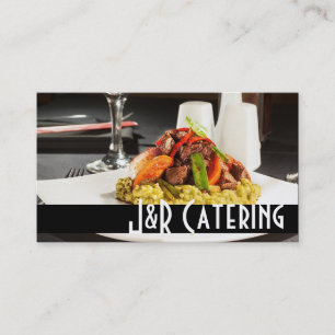 Catering Chef Wedding Planner Food Restaurant Business Card