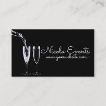 Catering Event Planner Business Card