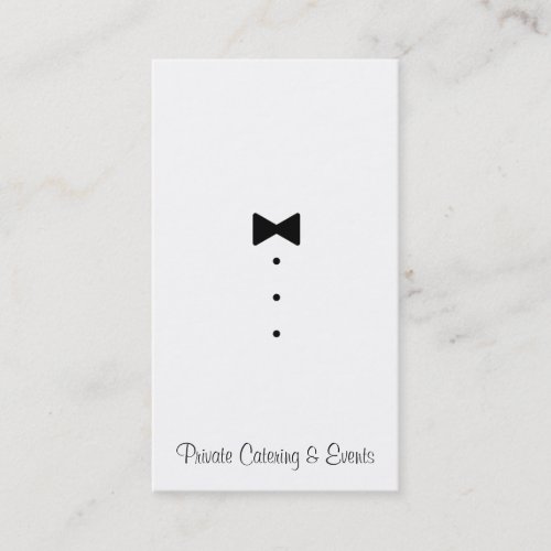 Catering &amp; Events Business Card