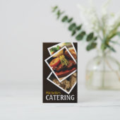 Catering, Food, Restaurant, Chef, Business Card (Standing Front)