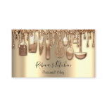Catering Personal Chef Restaurant Drip Rose VIP Business Card Catering Personal Chef Restaurant Drip Rose VIP Business Card