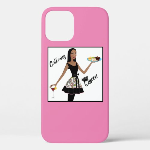 Catering Queen African American Diva iPhone 12 Pro Case