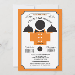 Catering Rehearsal Dinner Invitation
