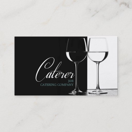 Customizable Catering Service Caterer Food Party Planner Business Card