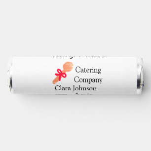 Catering services add name QR code website bakery  Breath Savers® Mints