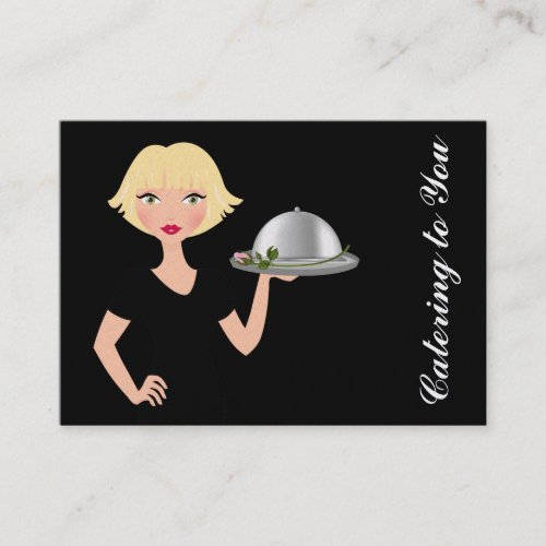 Catering to You - An Elegant Affair - SRF Business Card Template