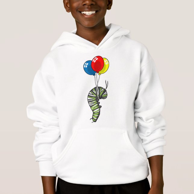 Caterpillar Balloon Hoodie (Front)