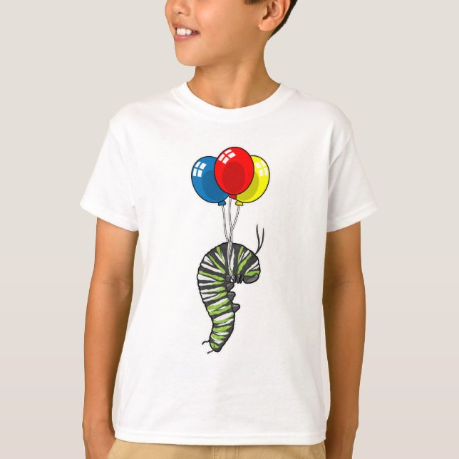 Caterpillar Balloon T-Shirt (Front)