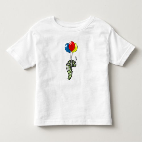 Caterpillar Balloon Toddler T_shirt