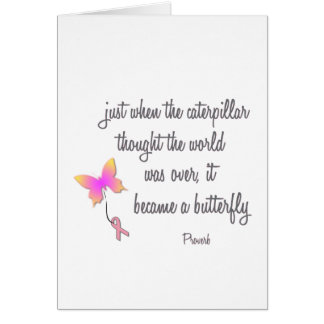Caterpillar Became a Butterfly Cards