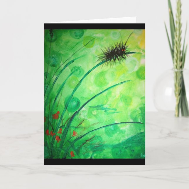 Caterpillar Card (Front)