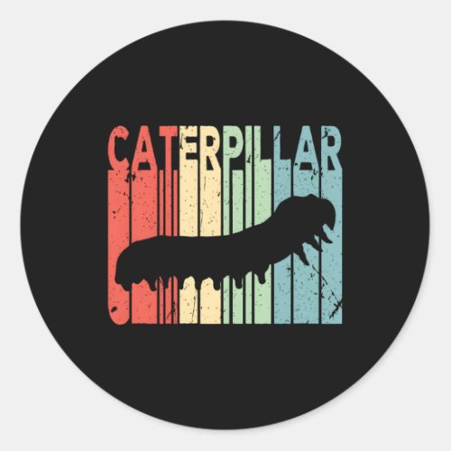 Caterpillar Classic Round Sticker