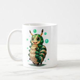 Caterpillar design  coffee mug