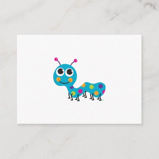Customizable Caterpillar Enclosure Card Business Cards