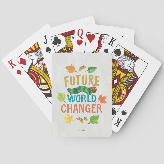Caterpillar Future World Changer Playing Cards (Back)