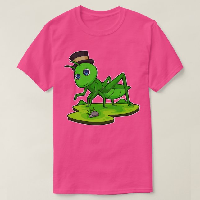 Caterpillar Gentleman Hat 1 T-Shirt (Design Front)