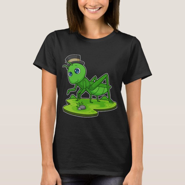 Caterpillar Gentleman Hat T-Shirt (Front)