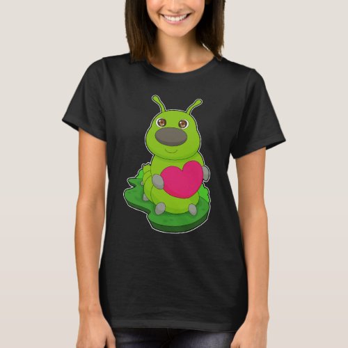 Caterpillar Heart T_Shirt